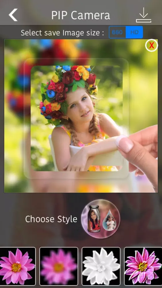 Capturas de pantalla de Collage Maker PIP Camera