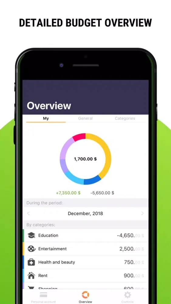 Capturas de tela do Shared Expense Tracker