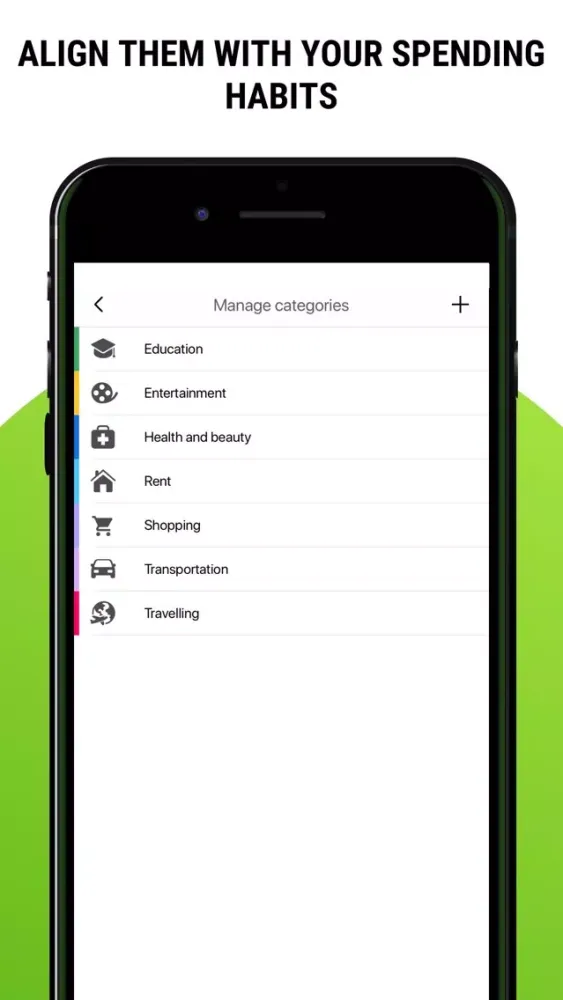 Capturas de tela do Shared Expense Tracker
