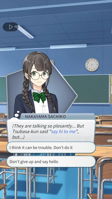 Capturas de tela do Otome School Love Story Choice