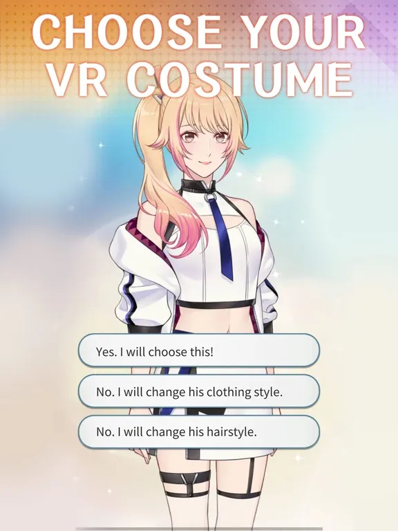 Capturas de tela do Otome Game VR idol is neighbor iPad 