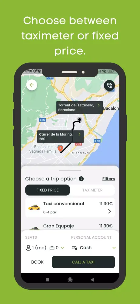 Capturas de pantalla de Taxi Qgat