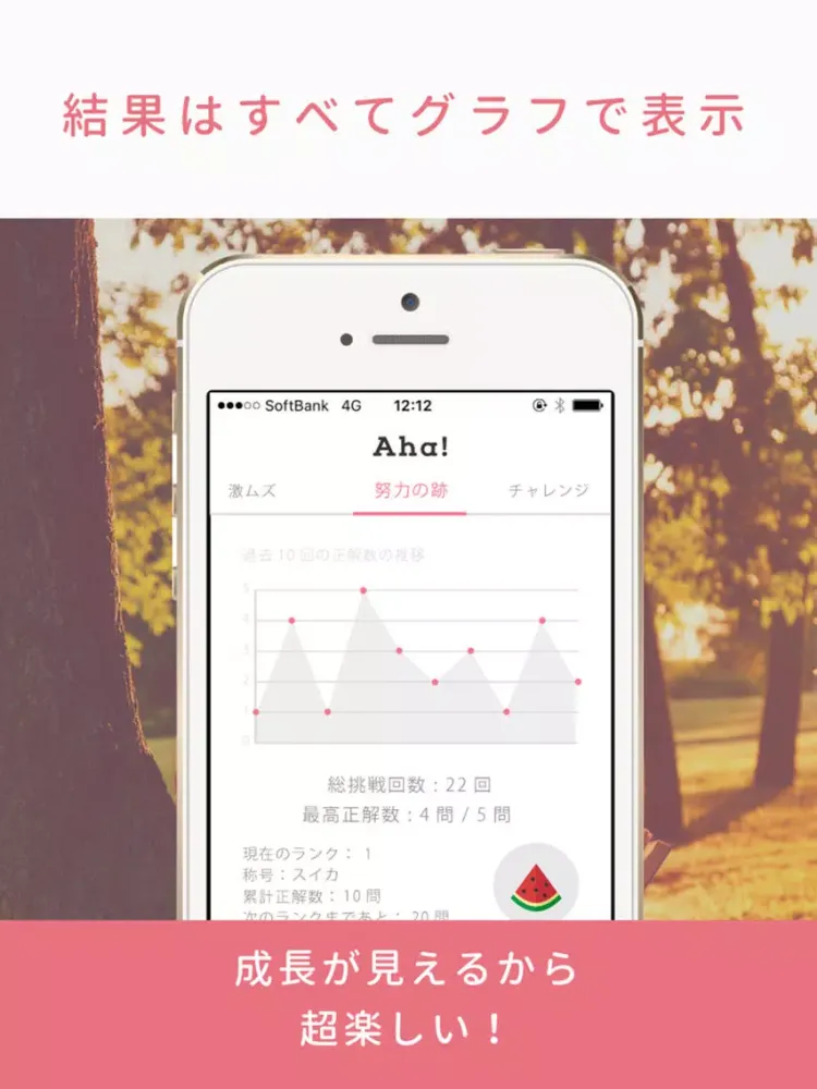Screenshot di Aha![アハ]-脳トレとアハ体験で頭を柔らかくする無料IQゲーム- iPad 