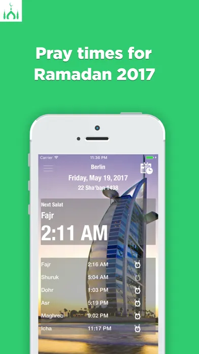 Capturas de pantalla de Muslim pray 2019