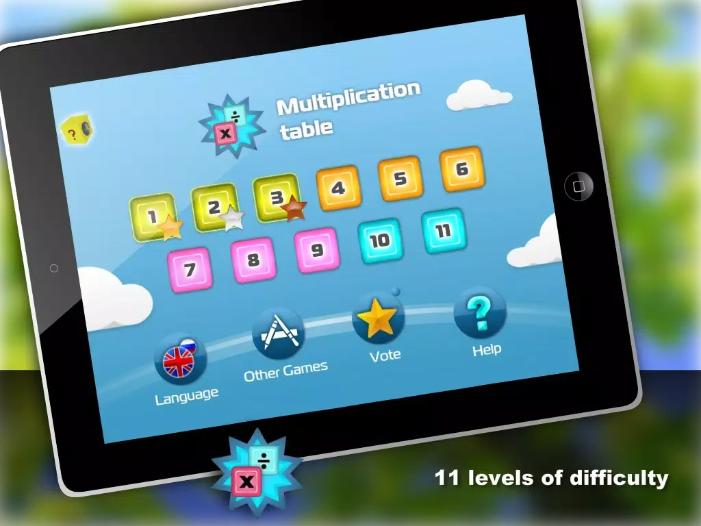 Скриншоты Math - Multiplication table Free iPad 