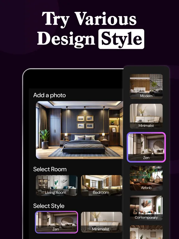 تصاویر InterioFlux - An Interior AI iPad 