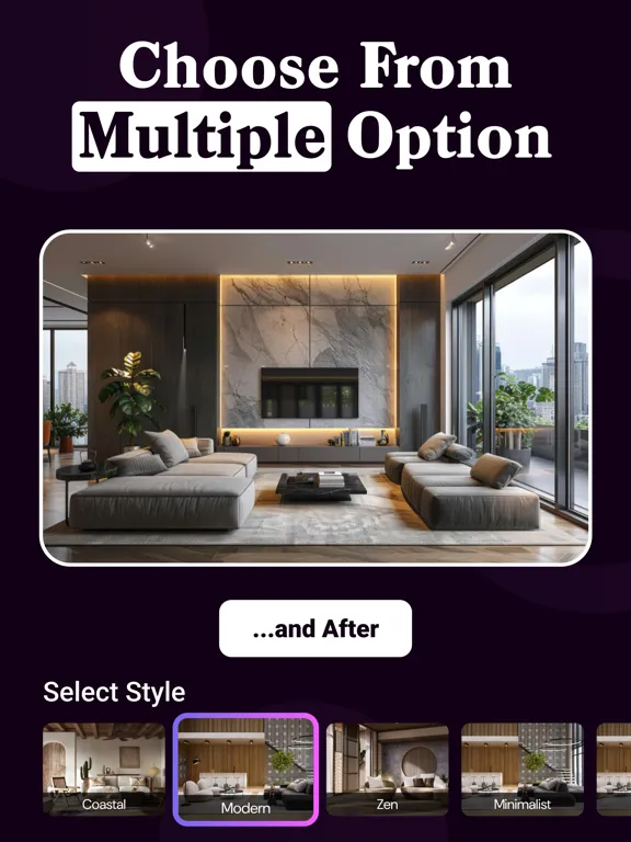 تصاویر InterioFlux - An Interior AI iPad 