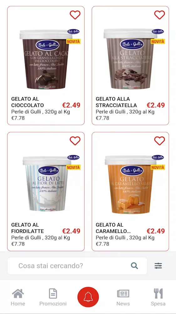 Screenshot di Supermercati Gulliver