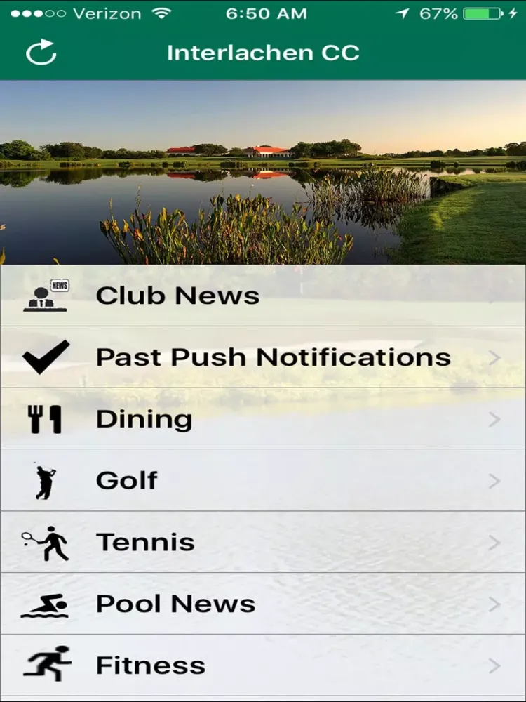 Interlachen Country Club iPad  Screenshots