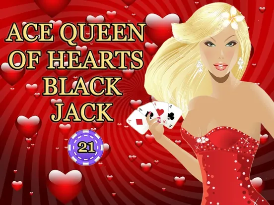 Screenshot di Ace Queen Of Hearts Black Jack iPad 