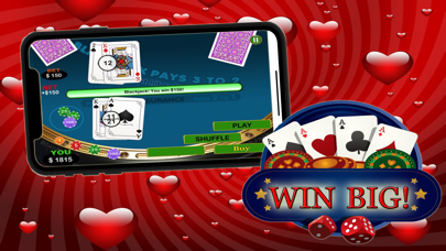 Ace Queen Of Hearts Black Jack应用截图