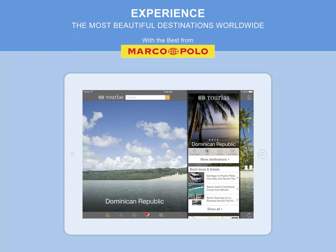Screenshot di TOURIAS - Dominican Republic iPad 