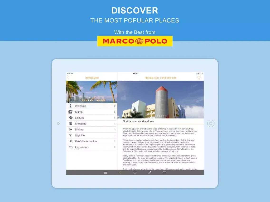 Скриншоты TOURIAS - Munich iPad 