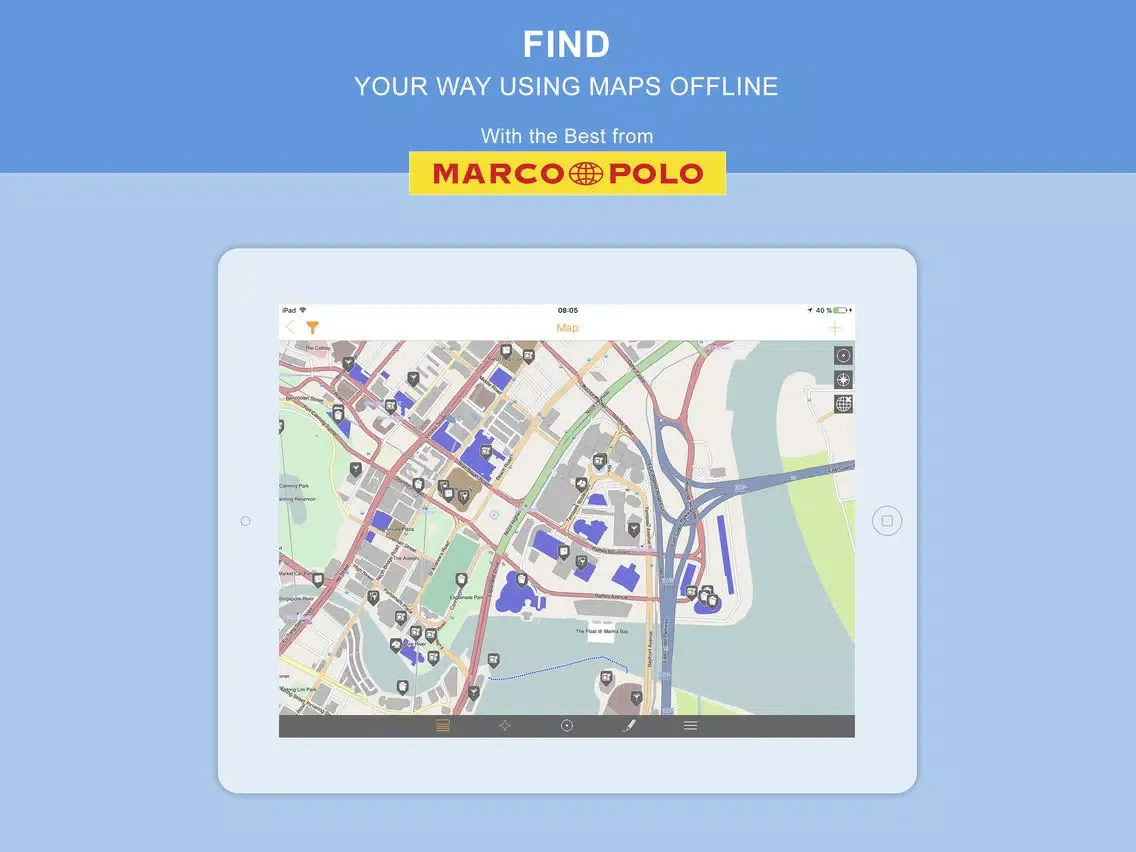 TOURIAS - Singapore iPad 應用截圖