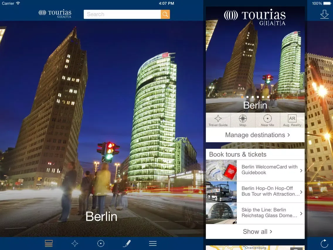 Top 100 Travel Guides – TOURIAS Travel Guide by GIATA (free offline maps) iPad  Ekran Görüntüleri