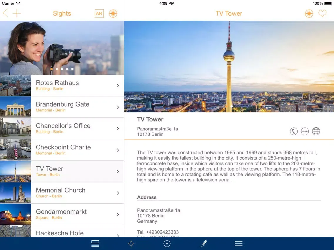 Top 100 Travel Guides – TOURIAS Travel Guide by GIATA (free offline maps) iPad  Ekran Görüntüleri