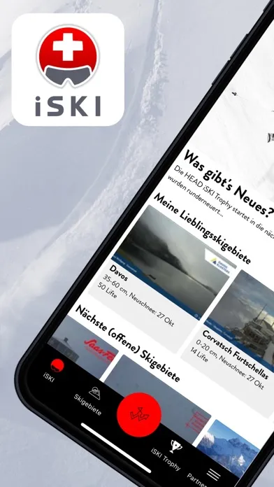 Capturas de tela do iSKI Swiss - Ski & Snow