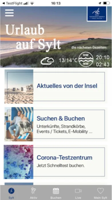 ภาพหน้าจอของ iSylt – Faszination Sylt