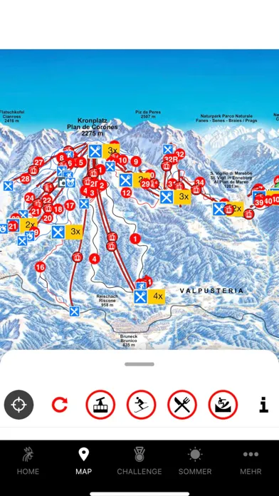 Kronplatz – Plan de Corones স্ক্রিনশট