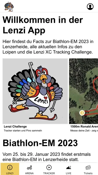 Capturas de tela do Lenzi - Biathlon WM 2025