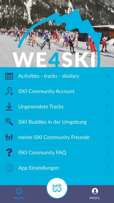Capturas de pantalla de WE4SKI Challenges