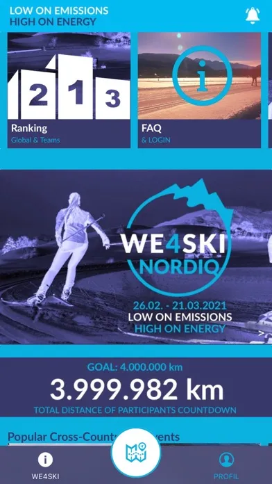 Capturas de pantalla de WE4SKI Challenges