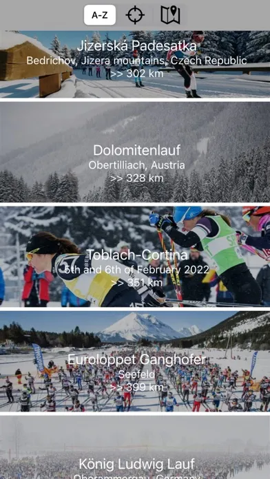 Capturas de pantalla de WE4SKI Challenges