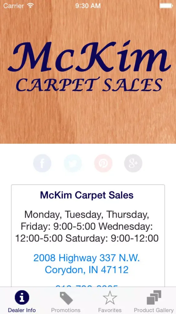 McKim Carpet Sales by DWS應用截圖