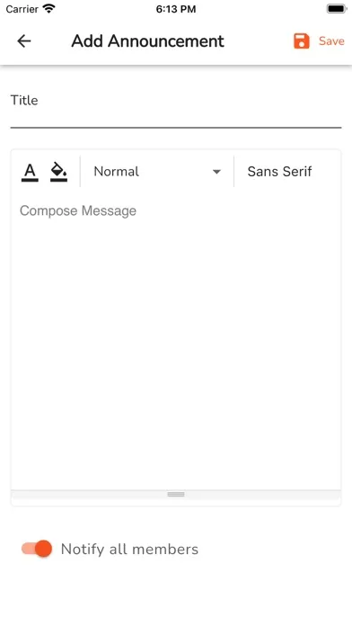 Capturas de pantalla de GForce - Volunteer Management