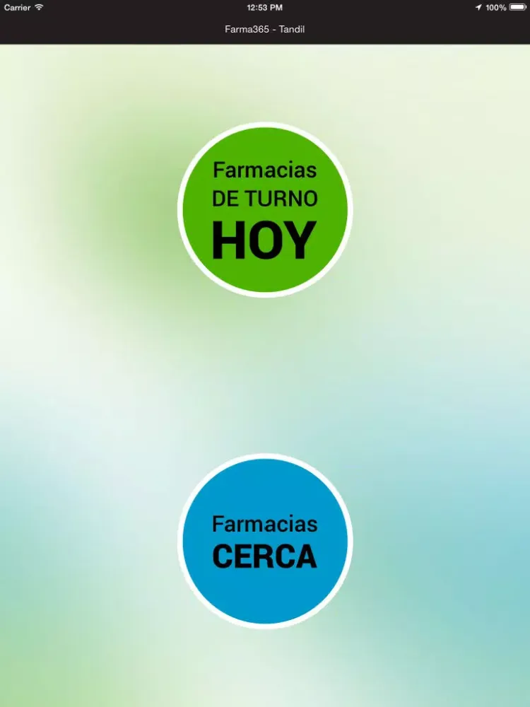 Capturas de tela do Farma 365 - Farmacias las 24 horas iPad 