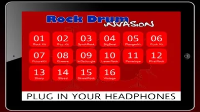 Tangkapan skrin Rock Drum Invasion