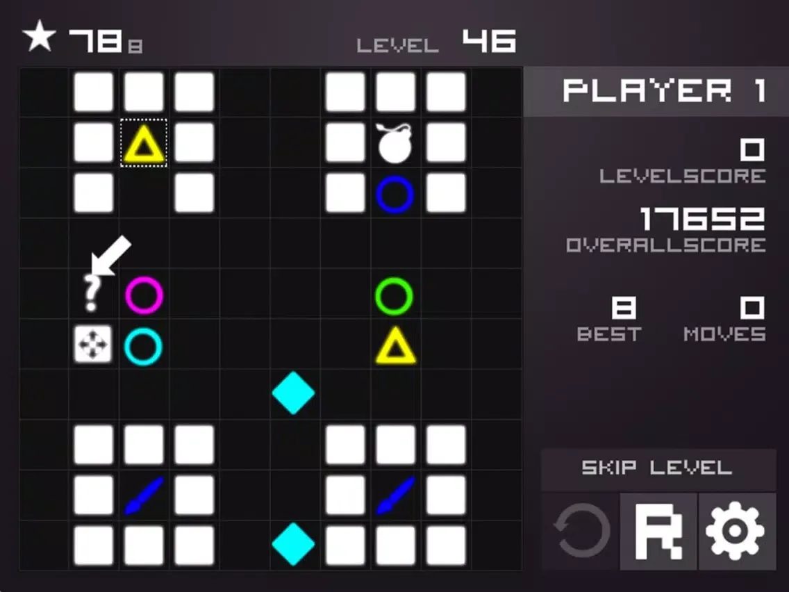 Afterglow! - Slide The Blocks iPad 應用截圖