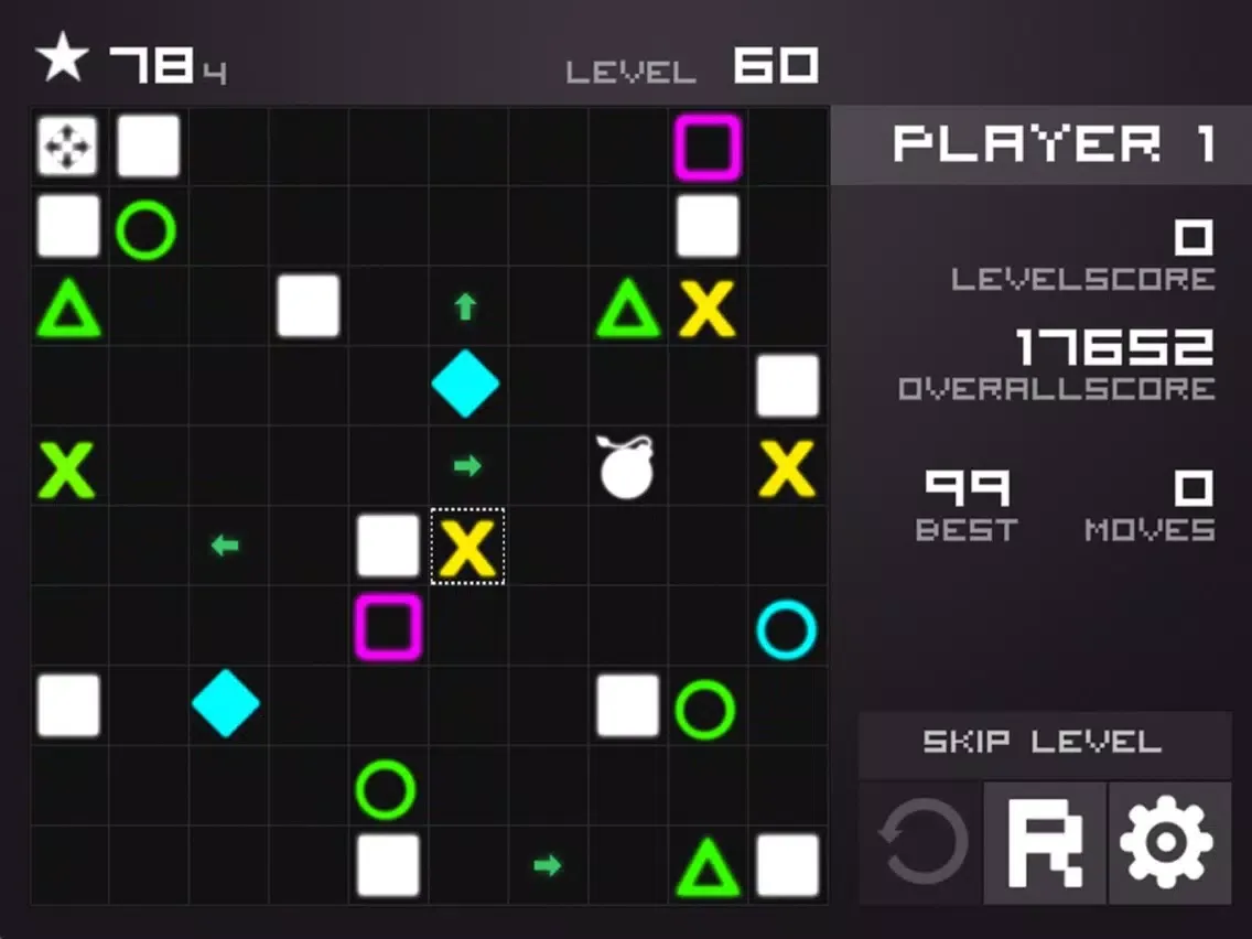 Afterglow! - Slide The Blocks iPad 應用截圖