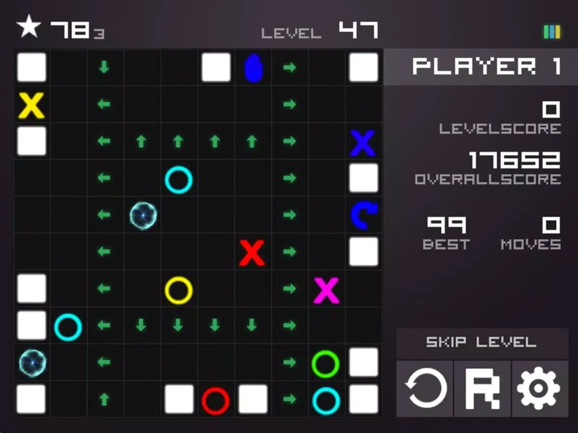 Afterglow! - Slide The Blocks iPad 應用截圖