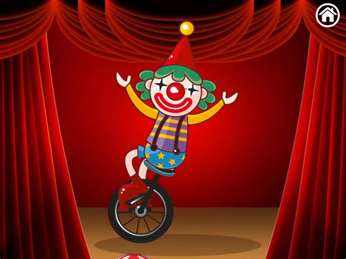 Circus puzzle for preschoolers iPad  스크린샷