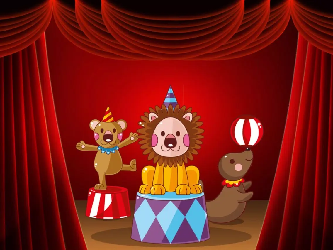 Circus puzzle for preschoolers iPad  스크린샷