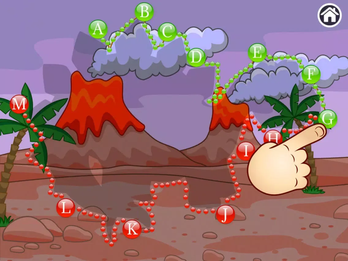 Dinomania - Connect Dots for toddlers iPad  स्क्रीनशॉट