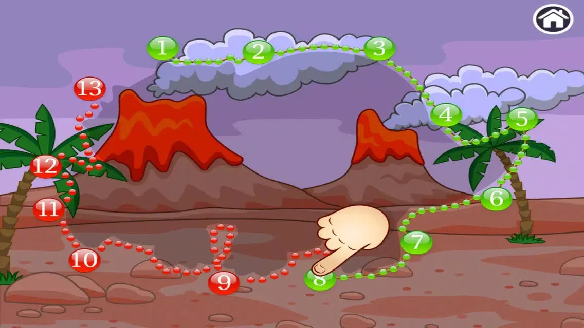 Dinomania - Connect Dots for toddlers स्क्रीनशॉट