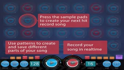 Tangkapan skrin Dubstep Invasion: Song Maker