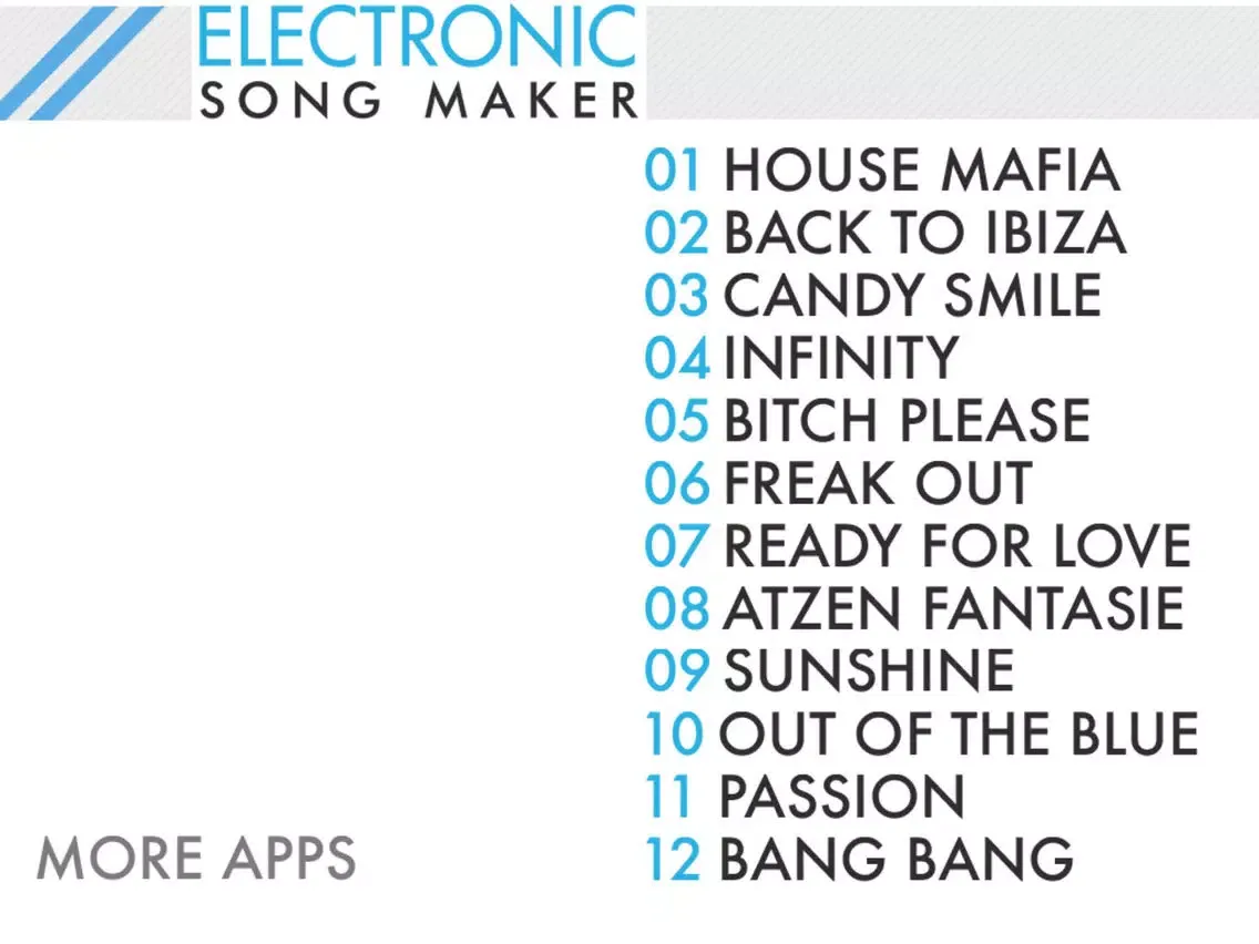 Electronic Song Maker - Magic EDM Maker (Premium) iPad  স্ক্রিনশট
