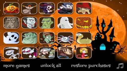 Ghost Puzzle - Game for Kids Screenshots