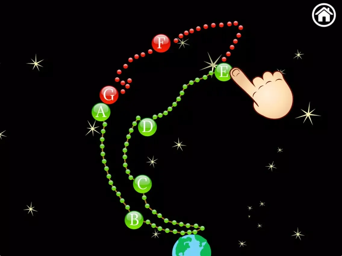 An outer space adventure iPad 应用截图