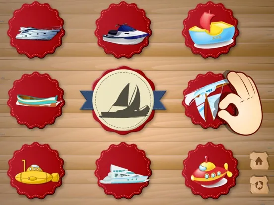 Preschoolers Shapes: Vehicles iPad  Ekran Görüntüleri