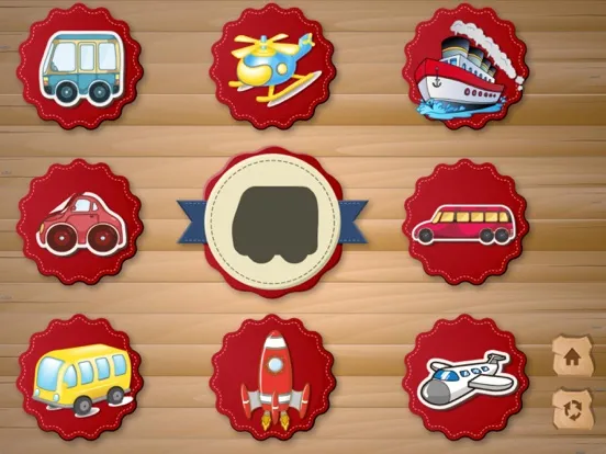 Preschoolers Shapes: Vehicles iPad  Ekran Görüntüleri