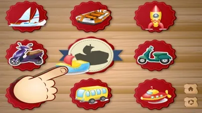 Preschoolers Shapes: Vehicles Ekran Görüntüleri