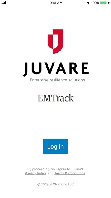 Capturas de pantalla de EMTrack