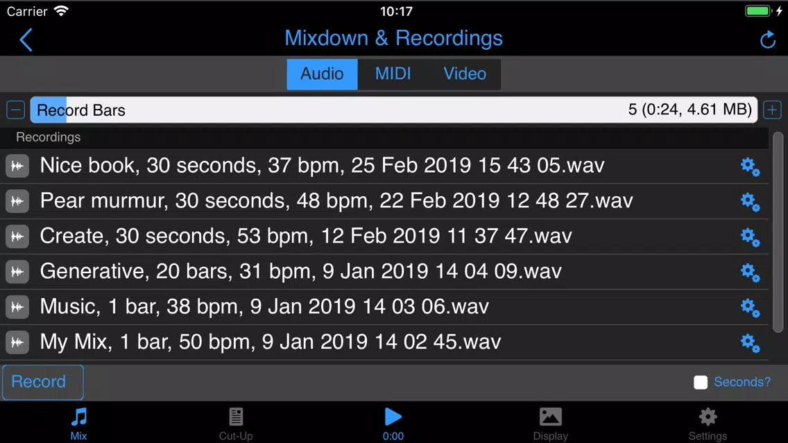 Wotja Pro 19: Generative Music Screenshots