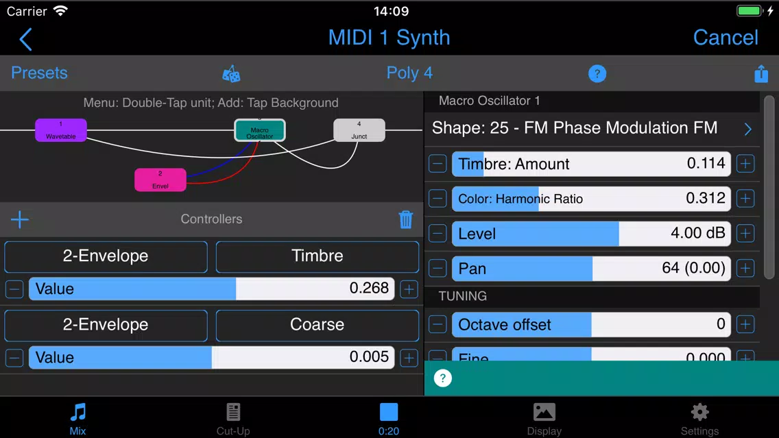 Wotja Pro 19: Generative Music Screenshots
