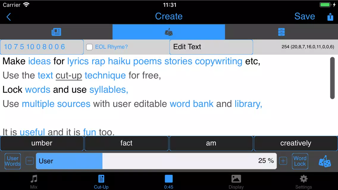 Wotja Pro 19: Generative Music Screenshots