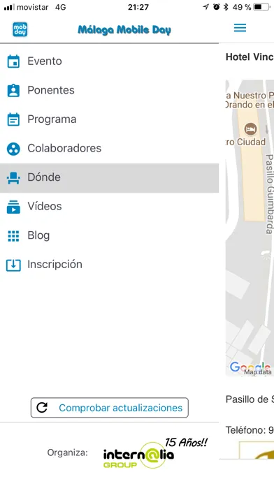 Mobile Day, Networking App Screenshots